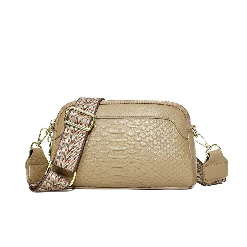 Women's Fashion One Shoulder Crossbody Bag Khaki - Shop at LoveMi