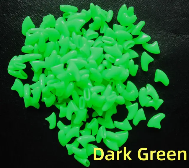 Set Cat Nail Caps Pet Nail Set Set Cat Anti scratch Claw Set 12 Dark Green - Shop at LoveMi