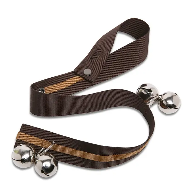 Pet Dog Cat Bell Sounding Toy Stainless Steel Brown - Shop at LoveMi