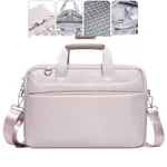 Simple And Creative Solid Color Laptop Bag - Pink