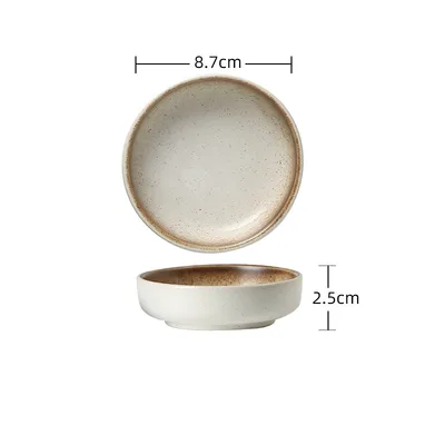 Snack Tea Heart Seasoning Dip Seasoning Soy Sauce Saucer Tray Mocha - Shop at LoveMi