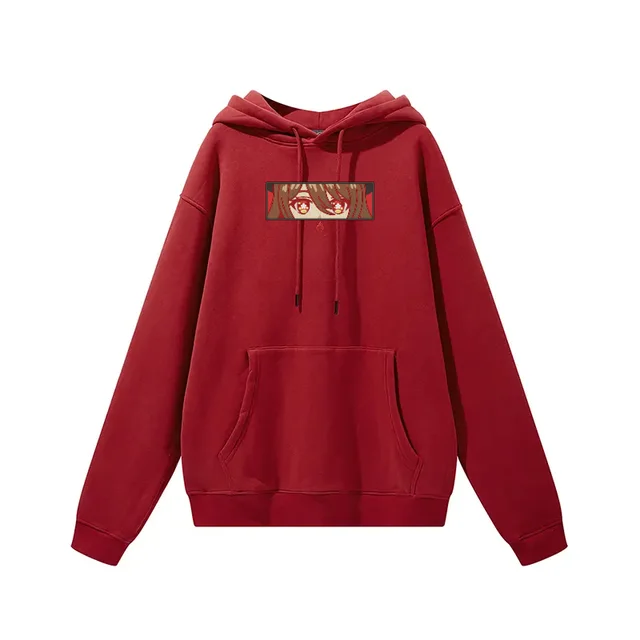 Fashionable And Personalized New Printed Sweater Red - Shop at LoveMi