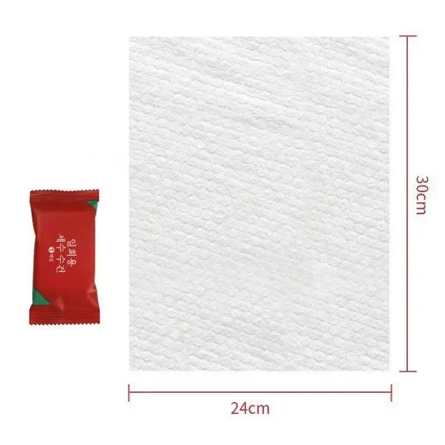 Portable Cotton Thickened Candy Small Square Towels Individually Wrapped Disposable Style2 - Shop at LoveMi