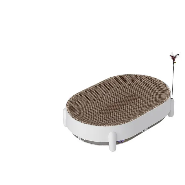 Multi Functional Non Chip Cat Grabbing Board White - Shop at LoveMi