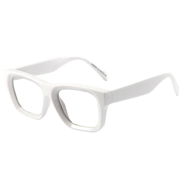 TR Large Frame Retro Thick White - Shop at LoveMi