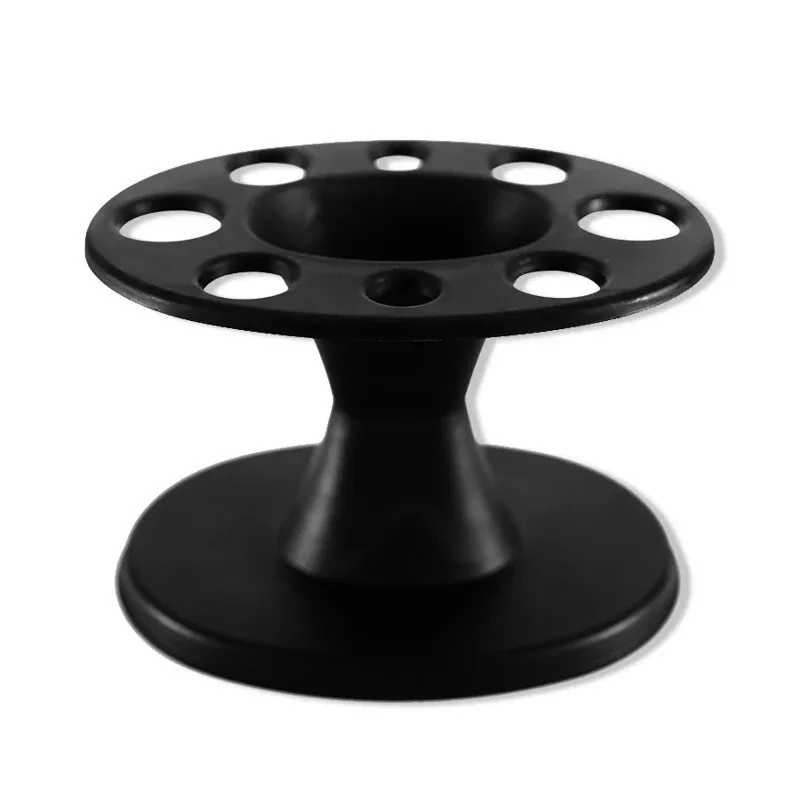 Barber Shop Hairdressing Tools Plastic Hair Roller Comb Storage Rack Black - Shop at LoveMi