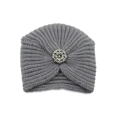 Bohemian Ball Accessories Pullover Hat Medium Gray - Shop at LoveMi