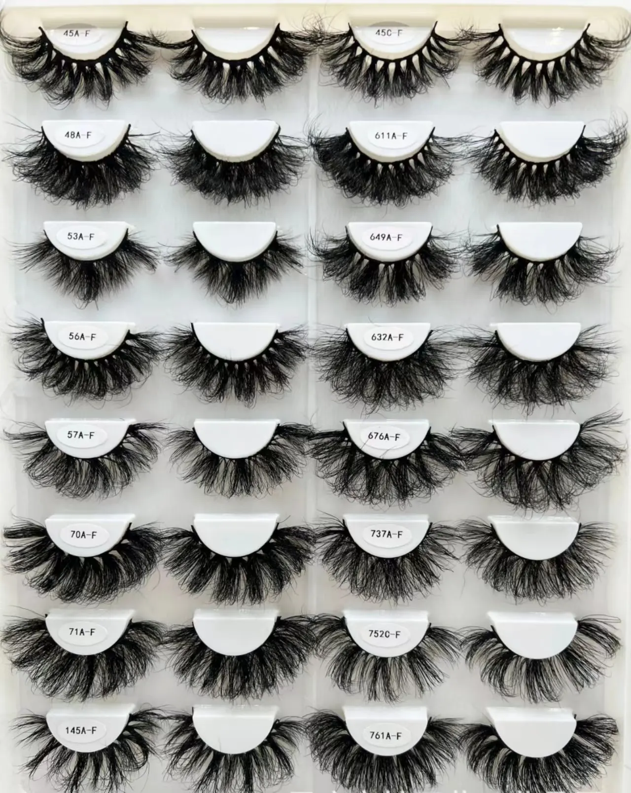 New Volume Mink 25MM False Eyelashes - 649Af