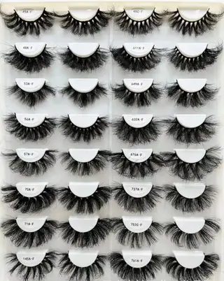 New Volume Mink 25MM False Eyelashes - 649Af