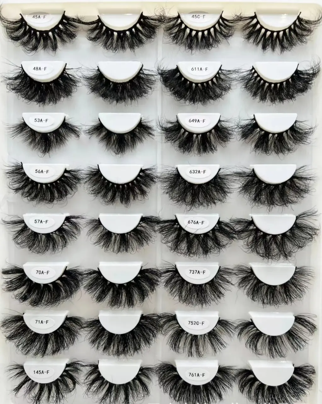 New Volume Mink 25MM False Eyelashes - 752Cf