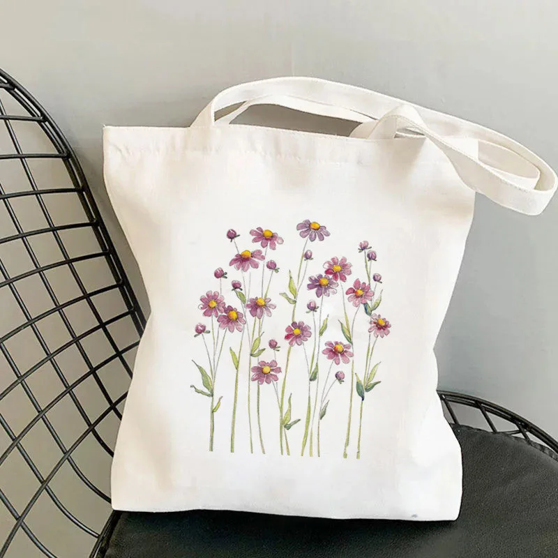 Printed Canvas Personalized One Shoulder Women's Fashionable Handbag Y - Shop at LoveMi