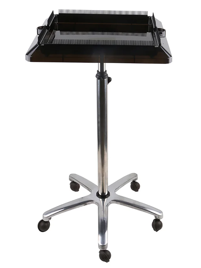 Hair Extension Movable Stainless Steel Beauty Salon Trolley Black - Shop at LoveMi