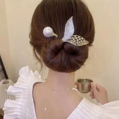 Hair Curler Fish Tail Elegant Flower Fish Tail - Shop at LoveMi