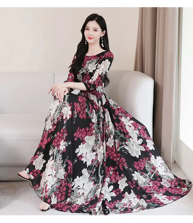 Fashionable And Elegant Long Skirt With A Slim Fit Red - Shop at LoveMi