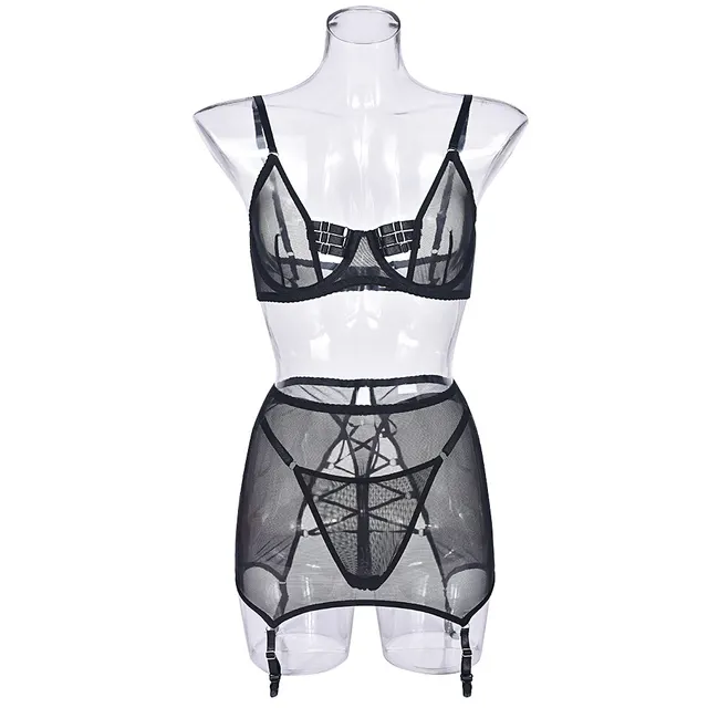 Women's Strappy Sexy Lingerie Black - Shop at LoveMi