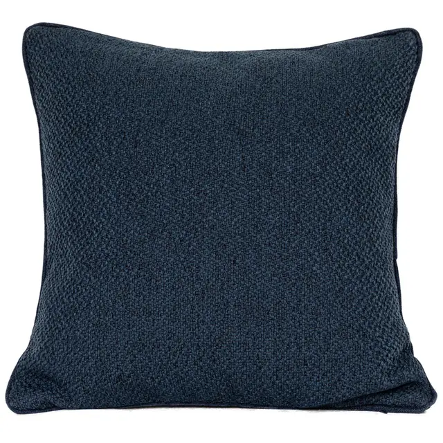 Modern And Minimalist Nordic Style Cotton And Linen Pillow Navy Blue - Shop at LoveMi