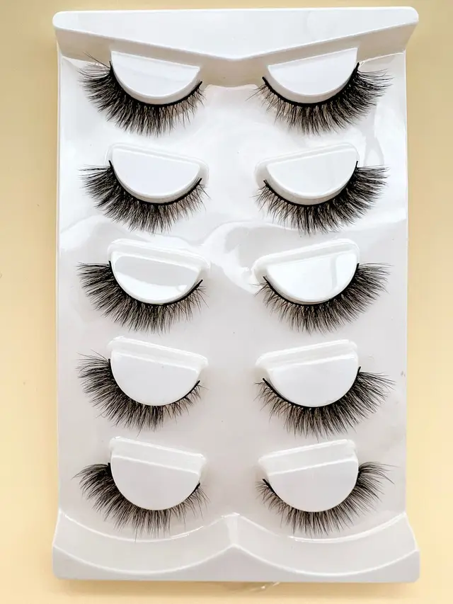 Mink Eyelashes Eye Tail Lengthening Natural Eyelashes Flat False D1032K - Shop at LoveMi