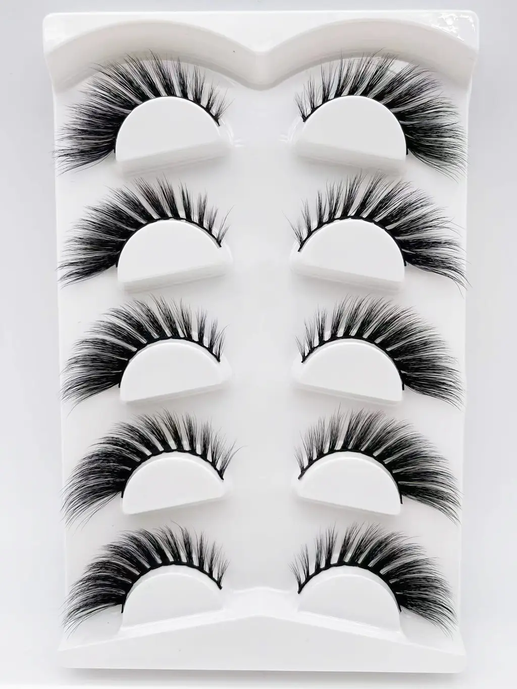 Mink Eyelashes Eye Tail Lengthening Natural Eyelashes Flat False - D494