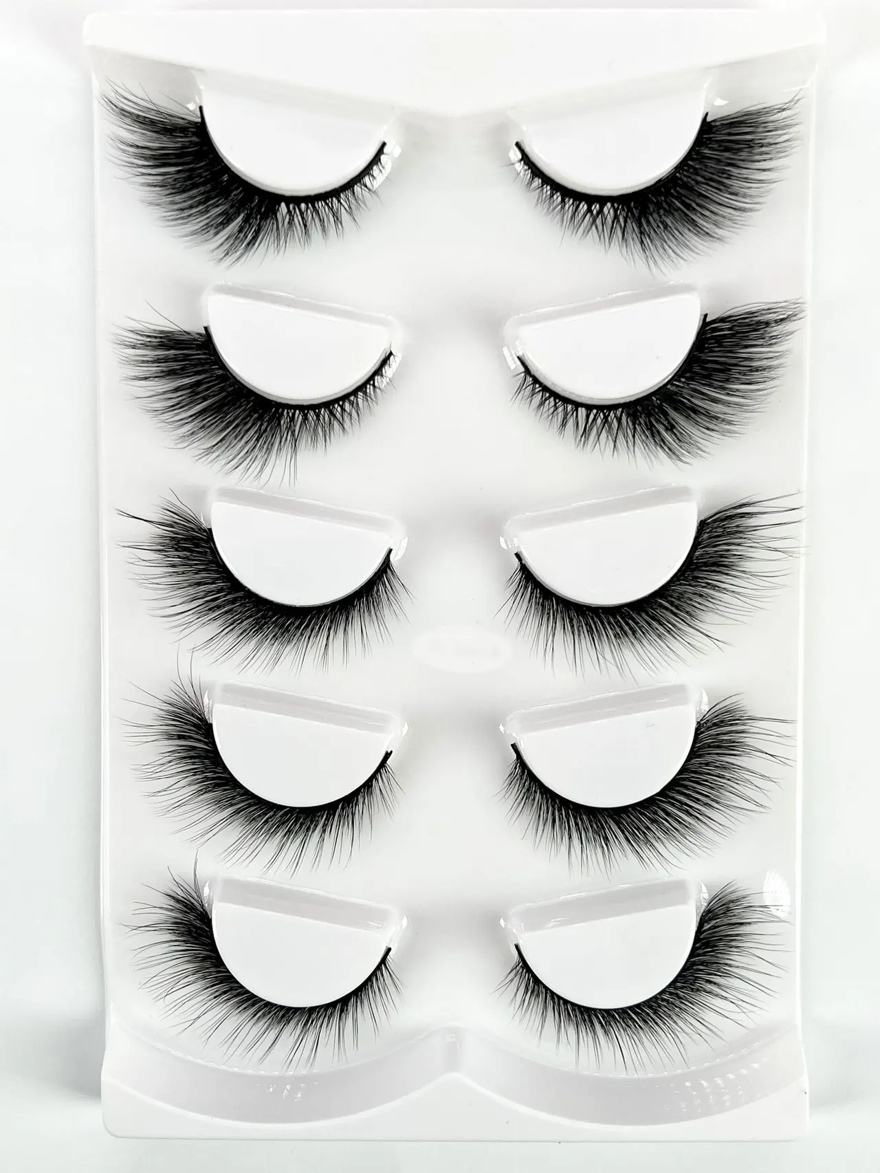 Mink Eyelashes Eye Tail Lengthening Natural Eyelashes Flat False - Mixed01