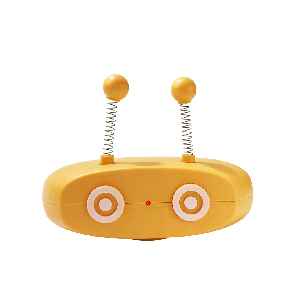 Electric Cat Interactive Toys Funny Pet Teasing Robot Laser Toys Automatic Steering Walking Sticks Yellow - Shop at LoveMi