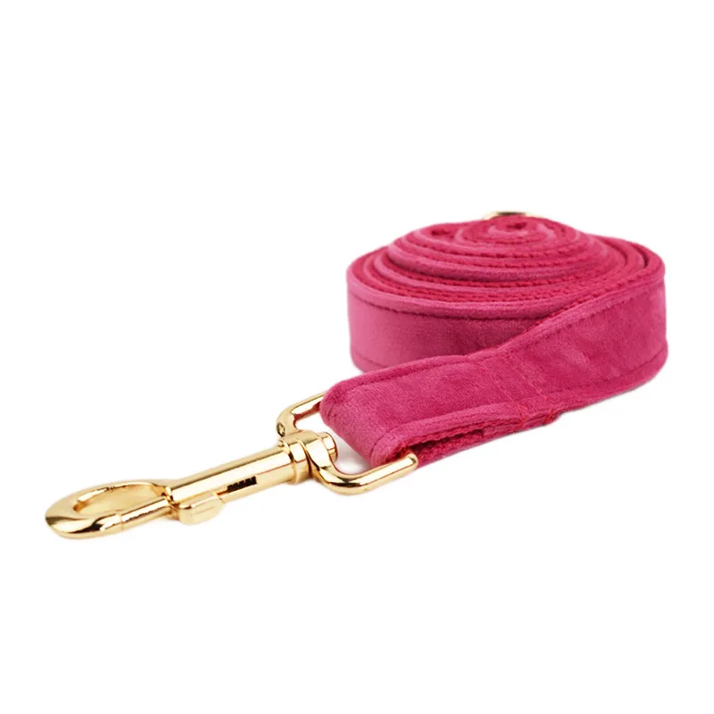 Pet Collar Dog Fabric Velvet Dog Leash3 - Shop at LoveMi