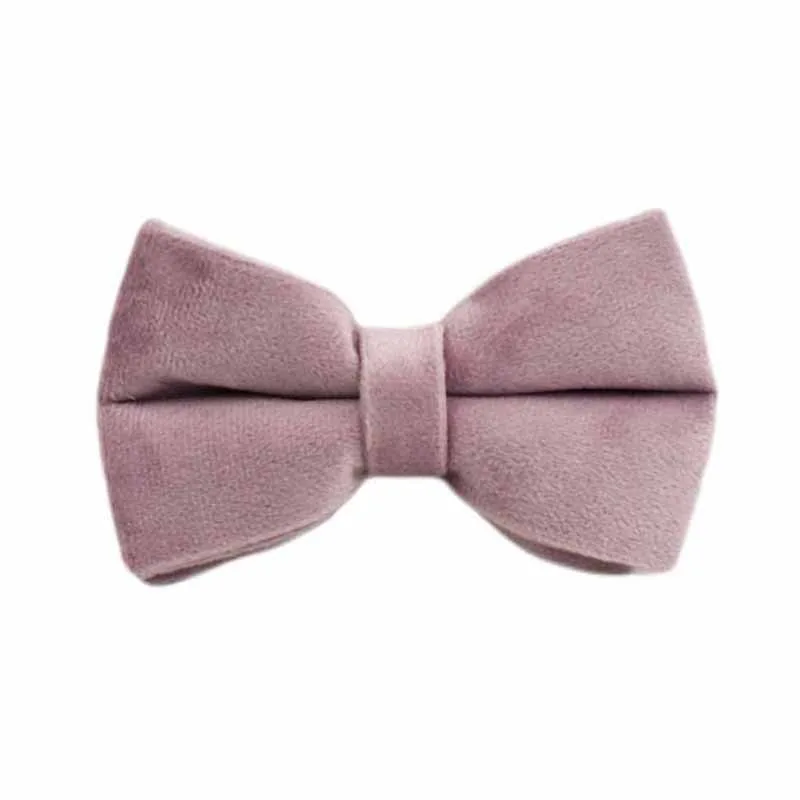 Pet Collar Dog Fabric Velvet - Bow3 - View 1