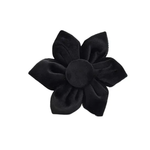 Pet Collar Dog Fabric Velvet Flower1 - Shop at LoveMi