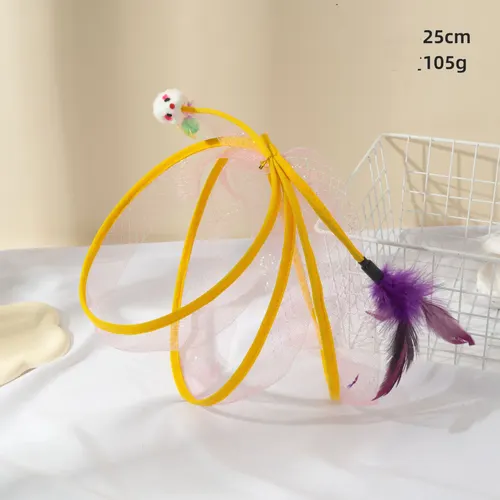 Cat Tunnel Feather Mouse Transformational Durability Laser Mesh Pink - Shop at LoveMi