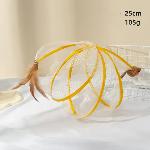 Cat Tunnel Feather Mouse Transformational Durability Plaid White - Shop at LoveMi