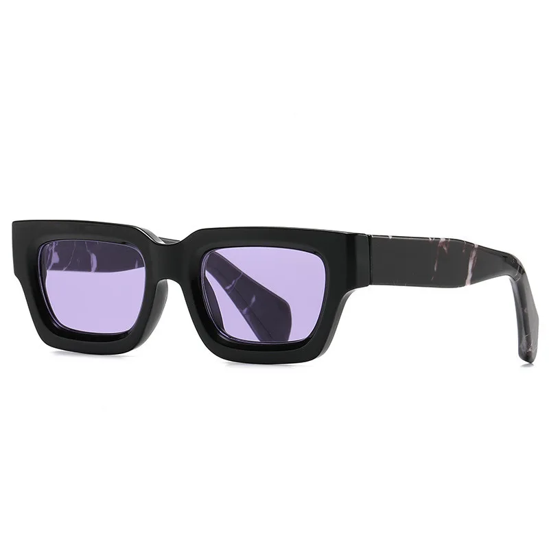 Men's And Women's Fashion Personality Hundred Match Box Sunglasses - C5