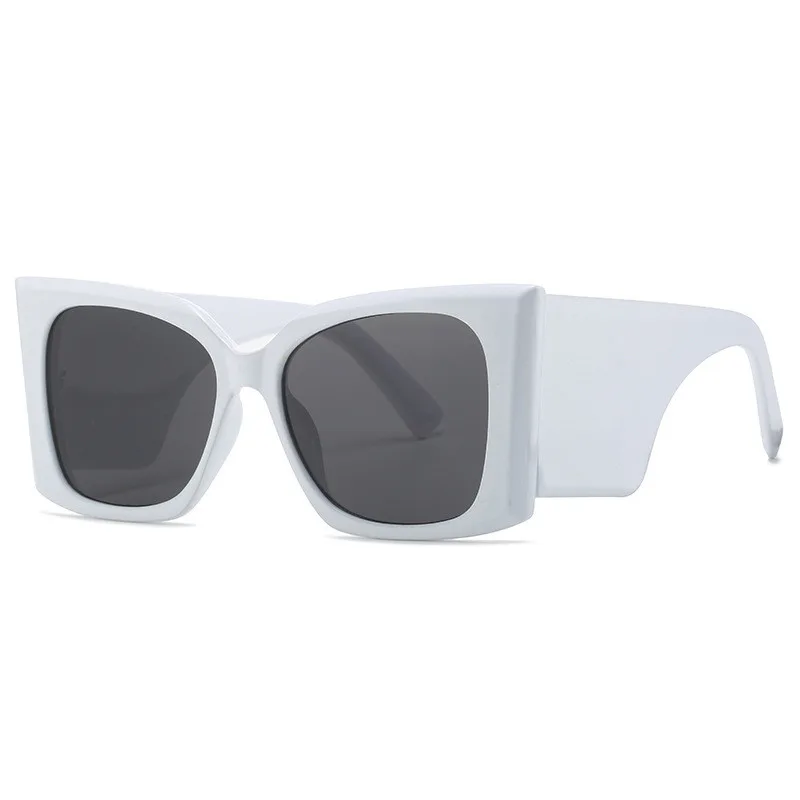 Personalized Cat Eye Large Frame Fashion Sunglasses - C7