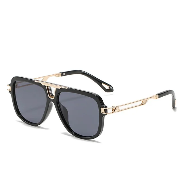 New Texture Fashion Metal Mayba Sunglasses Personalized Punk C1 - Shop at LoveMi