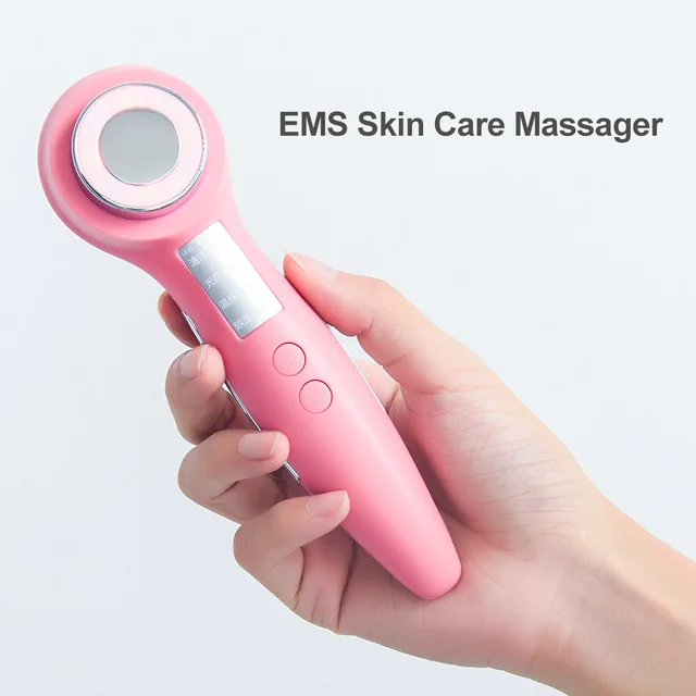 Beauty Instrument Household Facial Massage Cleansing Method Import Lifting And Tightening Pink - Shop at LoveMi