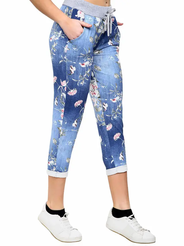 Spring And Summer New European And American Printing Casual Magic Jogger Pants Image 3 - Shop at LoveMi