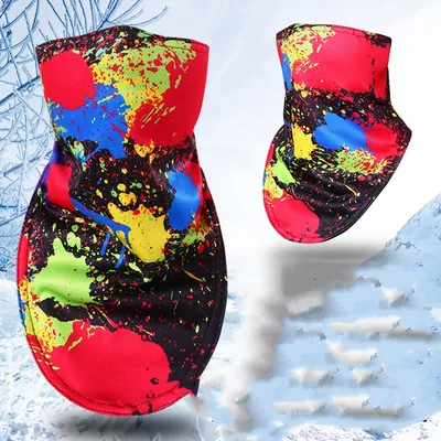 Ski Mask Men's And Women's Cycling Windproof Dust Insulating Face Towel 12 Style - Shop at LoveMi