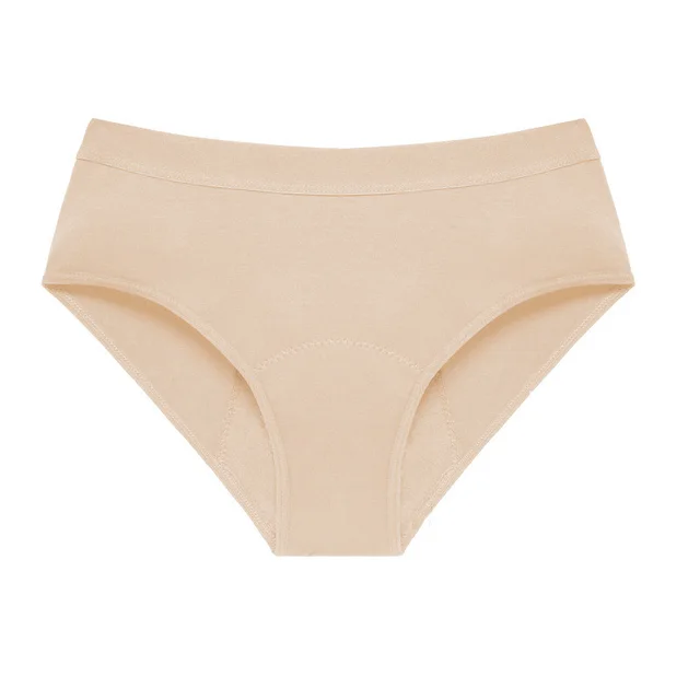 Large Size Sexy Multi color Four layer Physiological Underwear Apricot - Shop at LoveMi