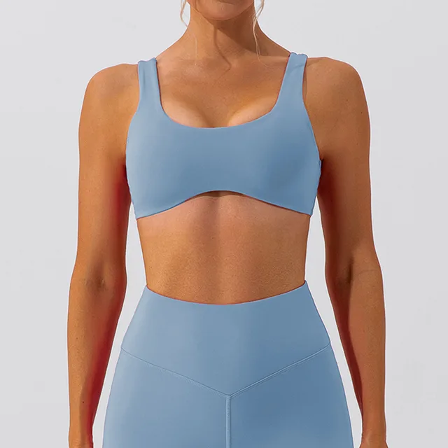 Yoga Suit For Tight Fitting Exercise And Quick Drying Sky Blue - Shop at LoveMi