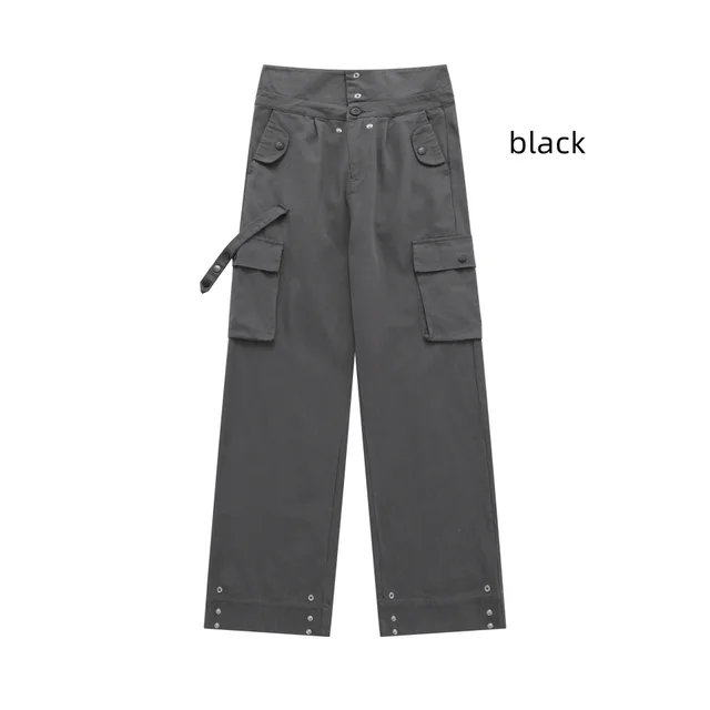Trendy Brand Retro Men's Overalls For Girls Black - Shop at LoveMi