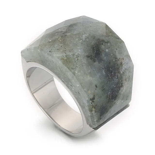 Women's Fashion Natural Stone Ring Kr82745Gc - Shop at LoveMi