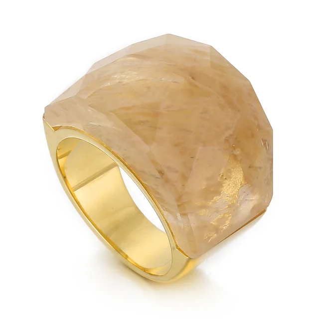 Women's Fashion Natural Stone Ring Kr86455K - Shop at LoveMi