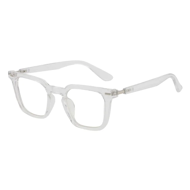 Men's And Women's Fashion PC Metal Frame Sunglasses Transparent Antiblue Light - Shop at LoveMi