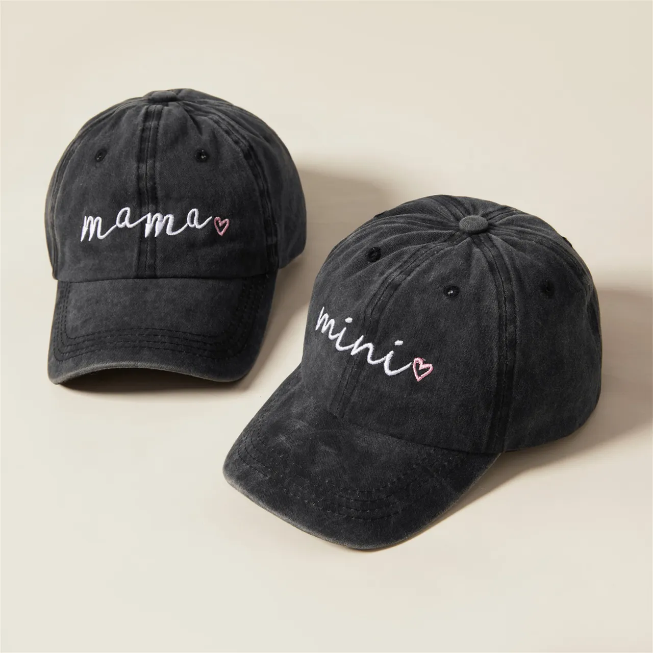 Fashion Wash Cotton Baseball Cap - Parentchild1