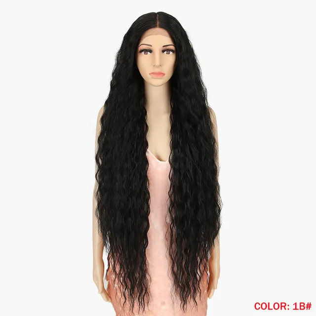 Women's Fashion Simple Front Lace Wig 1B - Shop at LoveMi