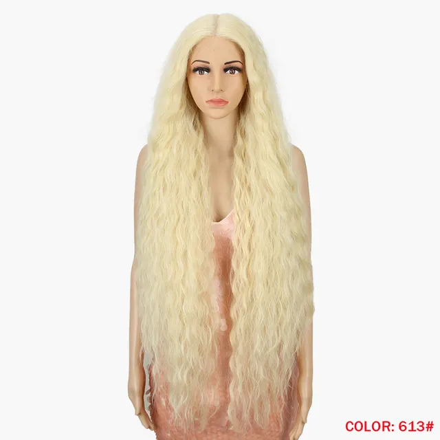 Women's Fashion Simple Front Lace Wig Color613 - Shop at LoveMi