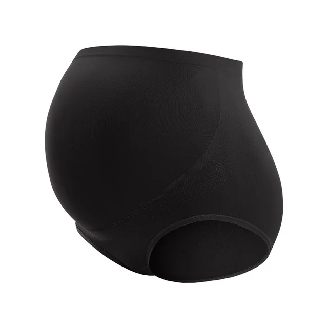 Plus Size Seamless Loose Fitting Maternity Underwear Black - Shop at LoveMi