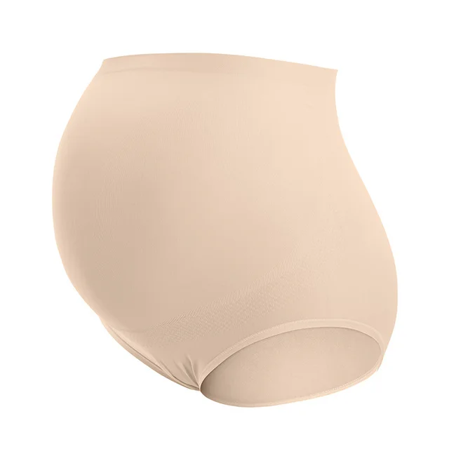 Plus Size Seamless Loose Fitting Maternity Underwear Colour Of Skin - Shop at LoveMi