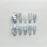 Yunchuan Haze Blue Gypsum Angel Manicure - Archangel Ladder