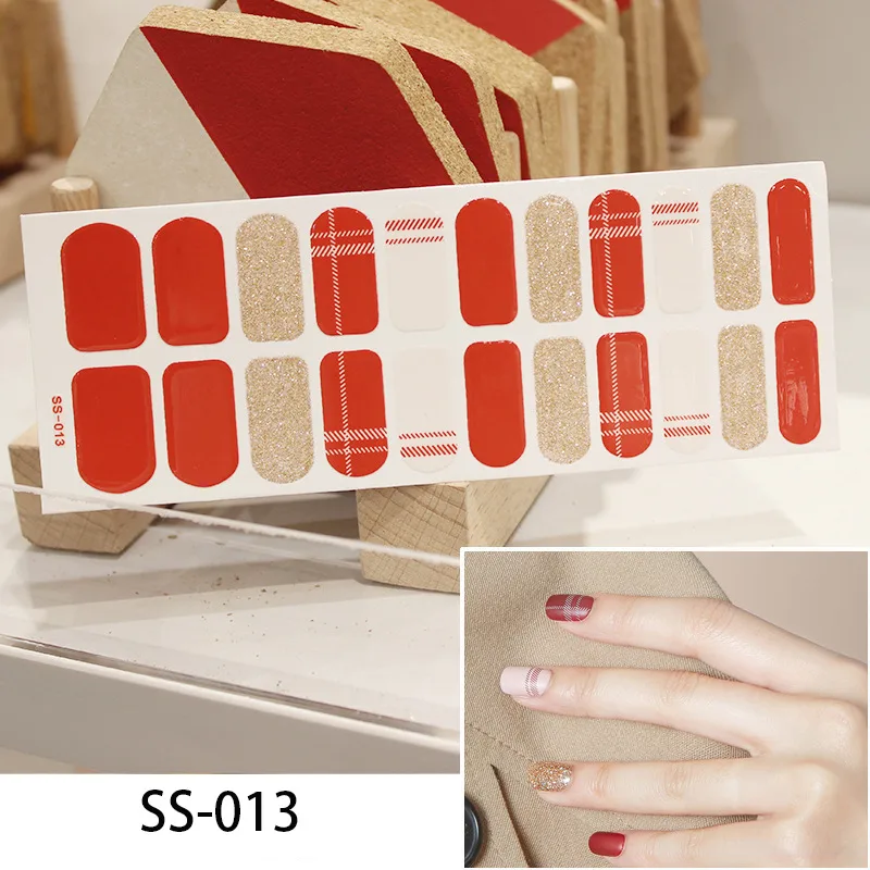 Laser Safe Waterproof Nail Glitter Sticker - Ss0013