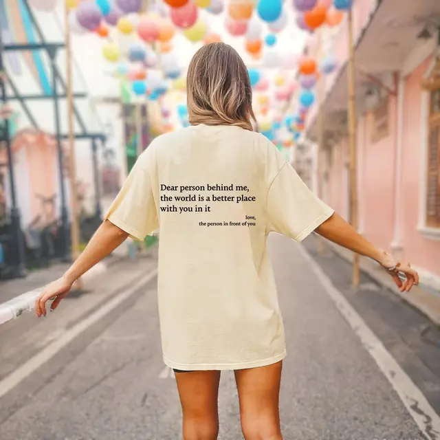 New Fashion Womens Letter T Shirt Round Neck Short Sleeve Slogan Tee Top Beige - Shop at LoveMi