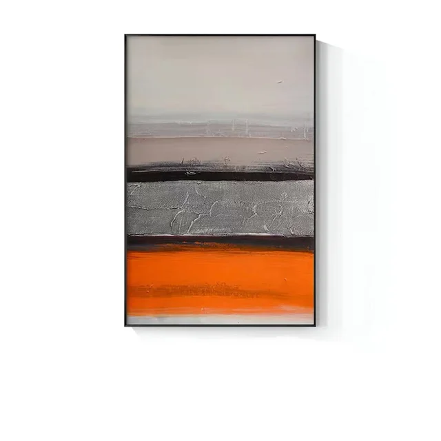 Scandinavian Abstract Gray Wall Art Modern Picture Poster A1 - Shop at LoveMi